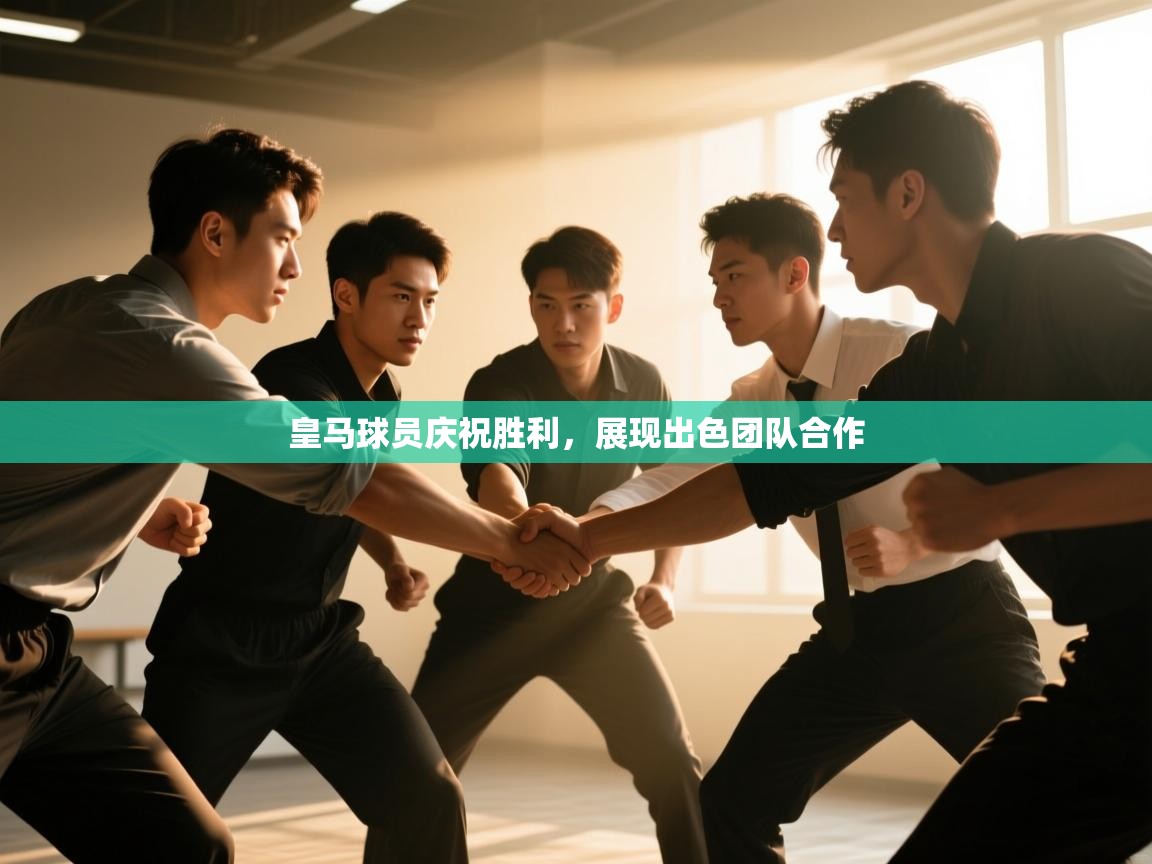 皇马球员庆祝胜利，展现出色团队合作  第2张